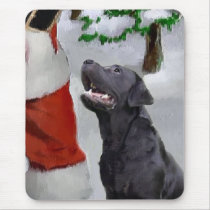 Labrador Retriever Christmas Gifts Mousepads