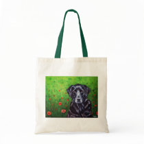 Labrador Retriever Dog Art - Poppy Tote Bag