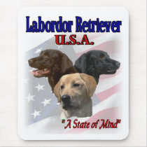 Labrador Retriever Gifts Mouse Mats