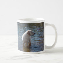 Labrador Retriever Mug At The Lake
