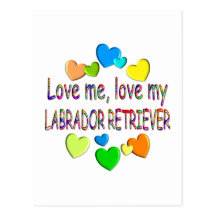 LABRADOR RETRIEVER POSTCARDS