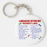 LABRADOR RETRIEVER Property Laws Keychains