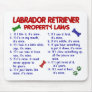 LABRADOR RETRIEVER Property Laws Mouse Pads