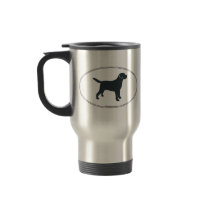 Labrador Retriever Silhouette Coffee Mugs