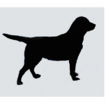 Labrador Retriever Siloette photo sculptures