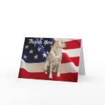 Labrador Retriever Thank You Card America