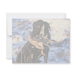 Labrador Retriever with Drake Mallard invitations