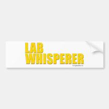 Labrador Whisperer Bumper Sticker