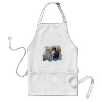 Labrador with Duck- Duck Hunting Apron