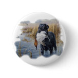 Labrador with Duck- Duck Hunting Pin