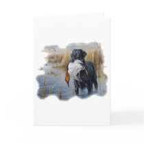 Labrador with Duck- Duck Hunting