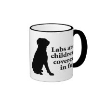 Labradors Are Fur Children Coffee Mugs