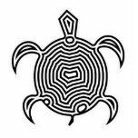 Labyrinth Turtle Photo Sculpture photo sculptures
