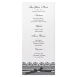 Lace and Ribbon RSVP cards