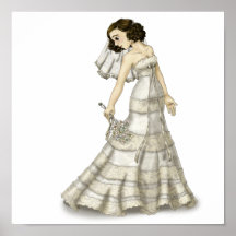 Lace Bride Poster