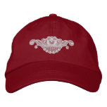 Lace Design embroidered hats