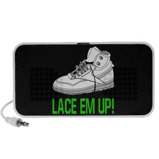 Lace Em Up iPhone Speakers