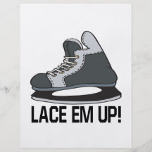 Lace Em Up Personalized Flyer