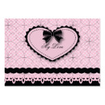 Lace Gift Tag business cards