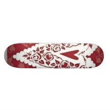 Lace Heart Skateboard