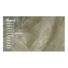 Lace Profile Card Business Card Template