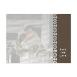 Lace Save the Date Postcard