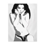 Lace-Up Panties postcards
