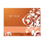 Lace Wedding RSVP card Post Card