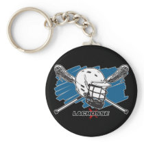 Lacrosse Attitude Keychains