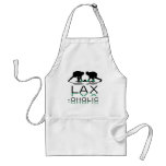 Lacrosse Boys LAX oholic Green Aprons