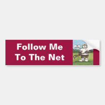 Lacrosse Bumper Sticker