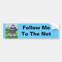 Lacrosse Bumper Sticker