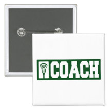 Lacrosse Coach - green Buttons