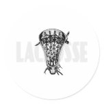 Lacrosse Designs Head Back Sticker