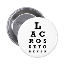 Lacrosse Forever Pinback Button
