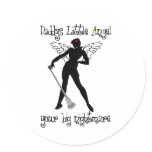 Lacrosse Girls DaddysAngel Sticker