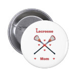 Lacrosse Mum Hearts Pin