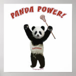 Lacrosse Panda Power posters