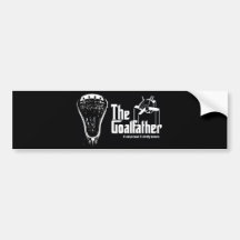 Lacrosse Parody Goalfather Bumper Sticker
