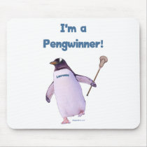 Lacrosse Penguin Mouse Mat