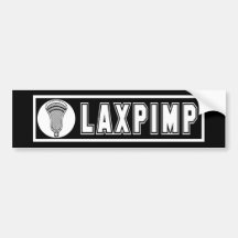 Lacrosse Smack Pimr Bumper Sticker