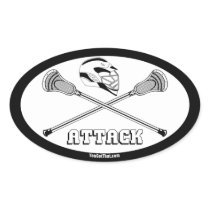 lacrosse white sticks attack stickers