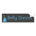 Lacy Belly Dancer Bumper Sticker bumper stickers