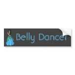 Lacy Belly Dancer Bumper Sticker bumper stickers