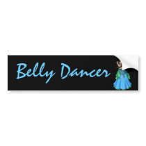 Lacy Belly Dancer Bumper Stickers