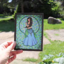 Lacy Belly Dancer Postcards