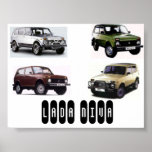 lada niva 2 posters