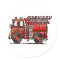 Ladder Fire Truck Firefighter