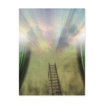 Ladder to success postcards