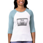Ladies 3/4 Sleeve Raglan Fitted t-shirts